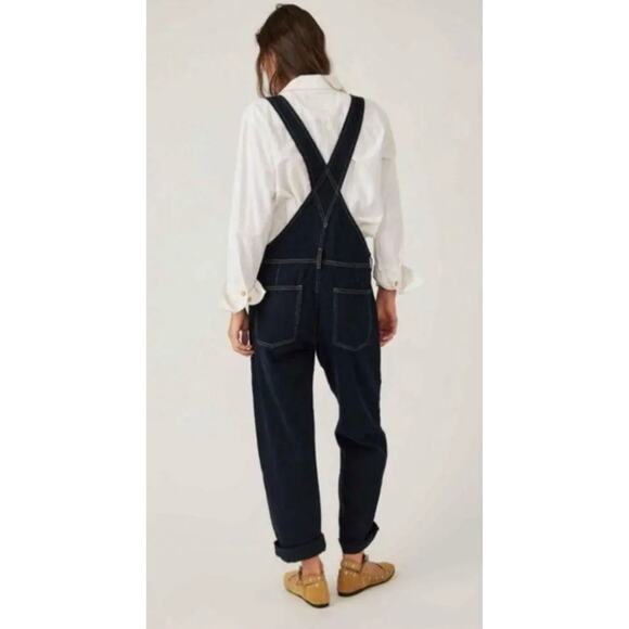 Free People ZIGGY DENIM OVERALLS - Picture 2 of 7